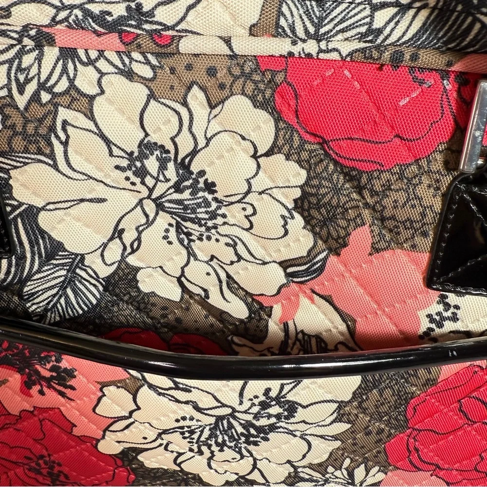 Vera Bradley Weekender Multicolored Floral Quilted Laptop Travel Bag